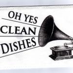 Dishwasher magnet Clean Dir..