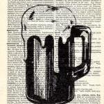 Dictionary Book Page Art pr..