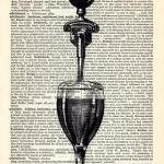 Dictionary Book Page Art pr..