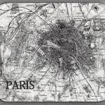 PARIS Map Vintage Image Mou..