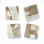Magnets mini fabric patchwo..