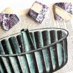 Magnets mini fabric patchwo..