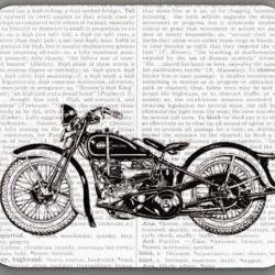 30s Harley dictionary Book Page Art Print Image decorative Mouse Pad